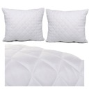 ПОДУШКА 70х80 ТОЛСТАЯ противоаллергическая СТЕГАНАЯ ПОЛЬША НА МОЛНИИ, ДВЕ НАБОРКИ