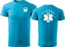 Koszulka medyczna męska PIELĘGNIARZ XL Kolor wielokolorowy