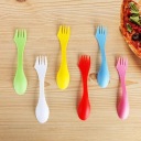 Столові Прибори, Ложки, Речі Першої Необхідності Багатоколірний Spork 18 Szt
