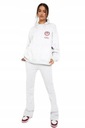 BOOHOO SPODNIE DRESOWE ROZSZERZANA NOGAWKA GREY XS