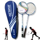 Комплект 2x ракетки для бадминтона + полный чехол