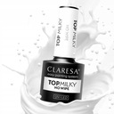 Лак гибридный CLARESA Top Milky No Wipe UV 5мл