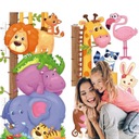 Настенная отделка/Диаграмма высоты - Сафари