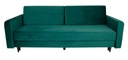 Nowoczesna sofa z funkcją spania LUIZA w kolorze turkusowym Kod producenta SOFA_LUIZA_AMOR_4312