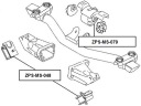 COUSSIN MOTEUR HUILEUX MITSUBISHI PAJERO PININ IO H61W-H77W 99-05photo 16