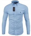 РУБАШКА МУЖСКАЯ RALPH LAUREN ОБЫЧНАЯ КЛАССИЧЕСКАЯ СИНЯЯ 3XL