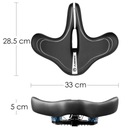 VIBIKE КОМФОРТНОЕ СЕДЛО ДЛЯ ВЕЛОСИПЕДА ДЛЯ БОЛЬШОГО МЯГКОГО MTB ВЕЛОСИПЕДА