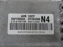 COMPUTER CONTROL UNIT ENGINE ECU CHEVROLET AVEO T250 T255 1.2 16V 2008-2011  photo 5