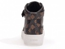 Guess Dámska obuv Vyves Čierne tenisky Pohodlné a štýlové 37 EU Originálny obal od výrobcu škatuľa