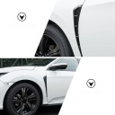 1 PAIRING BLACK LIPDUKŲ NA SIDE DEFECTORS AIR CAR - STYLIZED DEKORACJA EXTERIOR  photo 11