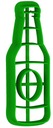 Foremka wykrawacz stempel do ciastek butelka 8cm
