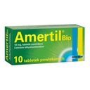 Амертил Био, 10 мг, таблетки, покрытые оболочкой, 10 шт.