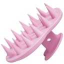 МАССАЖЕР ЩЕТКА ДЛЯ МЫТЬЯ ВОЛОС НАГРУЗКА ГОЛОВЫ РОЗОВАЯ