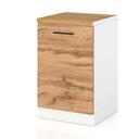 НИЖНИЙ КУХОННЫЙ ШКАФ, ДУБ ВОТАН, 50 СМ