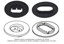 MAZDA 5 7OS 2005-2010R. КИЛИМКИ ВЕЛЮРОВІ GOLD ЧОРНІ + LAMOWKA  (17873714413) фото min 9