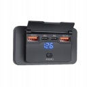 ГНІЗДО MONTAZOWE АВТОМОБІЛЬНИЙ 12V 24V 4 USB PD QC 3.0 96W Z КРИШКА  фото 14