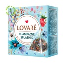 Lovare Champagne Splashes черный и зеленый чай 15 пирамидок по 2г