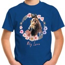 ФУТБОЛКА ДЕТСКАЯ ЛОШАДИ 116 СУПЕР КАЧЕСТВО