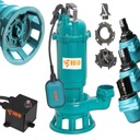 НАСОС FURIAT IBO 1100 ДЛЯ Септика, грязной, чистой воды, измельчителя - МОЩНЫЙ