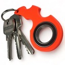 Брелок KAJAWIS KEYRAMBIT PRO, брелок для ключей с узорами и цветами, брелок для ключей