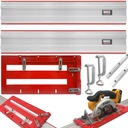 НАПРАВЛЯЮЩАЯ ДЛЯ ЦИРКУЛЯРНОЙ ПИЛЫ 1,5 м. НАПРАВЛЯЮЩАЯ ДЛЯ РЕЗКИ 150 СМ. ЗАЖИМЫ.