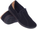 Tenisówki Trampki Męskie Slip On Tekstylne Czarne