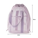 Сетчатая сумка для туалетных принадлежностей. Организуйте удобную складную дорожную сумку для сухих предметов первой необходимости.