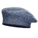 CARMELITA женский берет Темно-синий/гусиные лапки синий