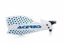 ACERBIS HANDBARY - LEAVES - X-ULTIMATE ПОКРЫТИЯ ДЛЯ РУК БЕЛЫЕ - СИНИЕ