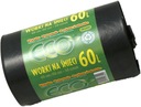 МЕШКИ ДЛЯ МУСОРА ECO LDPE 60 л 50 шт. ЧЕРНЫЕ