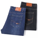 Modré džínsy Pánske veľká veľkosť 48 50 Baggy Jeans veľké Si Druh kapsáče
