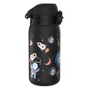 Бутылка для воды Black Steel Rockets Cosmonaut Space Planets ION8 0,4 л