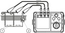 ИЗМЕРИТЕЛЬ СОПРОТИВЛЕНИЯ ЗАЗЕМЛЕНИЯ ЦИФРОВОЙ ТЕСТЕР ЖК-МУЛЬТИМЕТР + ЗАЗЕМЛЕНИЕ + КАБЕЛИ