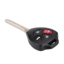 4 BUTTONS BODY CONSOLE WITHOUT KEY CASE FOB FOR TOYOTA COROLLA UL  photo 8