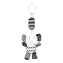 СЕНСОРНАЯ ПОГРЕМКА КУЛОН, СЛОН, КОНТРАСТ