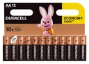 Щелочная батарейка AA LR6 Duracell BASIC 12 шт.