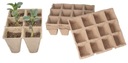 ТОРФЯНЫЕ ГОРШКИ ПОСАДЫ, РАССАДА, 5 ПОДНОСКОВ, 60 ШТ.