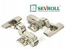 ПЕТЛЯ SEVROLL БЕСШУМНАЯ ЗАКРЫВАЮЩАЯСЯ ВНУТРЕННЯЯ 2 шт. 223045