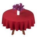 ЭЛЕГАНТНАЯ ГЛАДКАЯ ОВАЛЬНАЯ СКАТЕРТЬ ОВАЛЬНАЯ НОРА 140х220