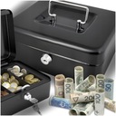 МЕТАЛЛИЧЕСКАЯ КАССЕТА ДЛЯ ДЕНЕЖНЫХ БАНКНОТ БЕЗОПАСНЫХ ЦВЕТОВ