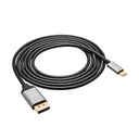 Адаптер Akyga AK-AV-16 4K Кабель USB C DisplayPort