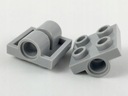LEGO J серый 2x2 с отверстиями 2817 4211376 5шт.