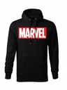 ЧЕРНАЯ МУЖСКАЯ ТОЛСТОВКА С КАПЮШОНОМ MARVEL XXL
