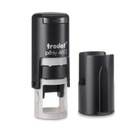 ШТАМП ТРОДАТ, круглый, 12 мм, с логотипом для книжки