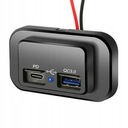 GNIAZDO SAMOCHODOWE ŁADOWARKA USB 12V 24V PD QC3.0