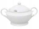 БЕЛАЯ ФАРФОРОВАЯ ВАЗА ДЛЯ СУПА, КИСЛОГО СУПА, БУЛОНА-СУПА, БЕЛАЯ 2,7л