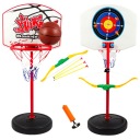 БАСКЕТБОЛЬНЫЙ НАБОР 2 В 1 НАСОС ДЛЯ КОРЗИННОГО МЯЧА BOW ARROW ПОРТАТИВНЫЙ ДЛЯ ДЕТЕЙ