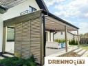 регулируемые деревянные жалюзи для террасы 80x225 SLIM