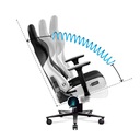 Herní židle Diablo Chairs X-Player 2.0, XL černá/bílá Maximální výška sedadla 61 cm