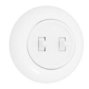 LOFT PRL ретро двойной белый глянцевый переключатель